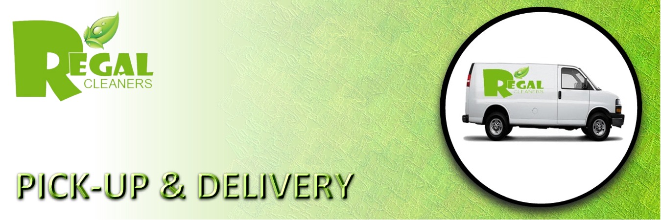 PICK UP AND DELIVERY BANNER